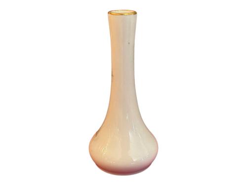 limoges el boyama minik porselen vazo - 14,5 cm 7 cm ölçülerinde