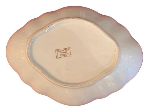 limoges porselen dekor tabağı tabak - 24,5 cm 18 cm 4 cm ölçülerinde