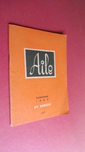 AİLE İlkbahar Ev Dergisi (1947 )