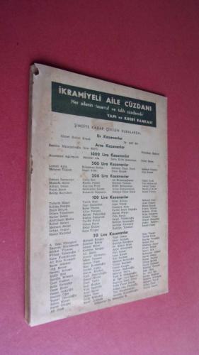 AİLE İlkbahar Ev Dergisi (1947 )