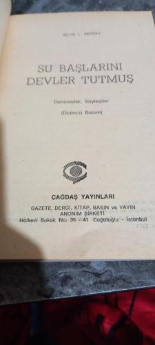 Su Başlarını Devler Tutmuş