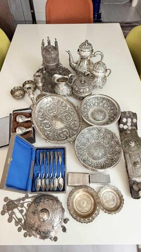 6 KİLOGRAM OSMANLI GÜMÜŞ ESERLER