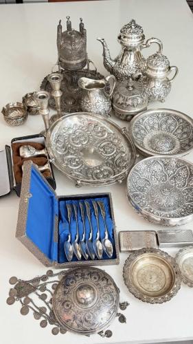 6 KİLOGRAM OSMANLI GÜMÜŞ ESERLER