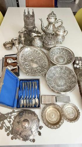 6 KİLOGRAM OSMANLI GÜMÜŞ ESERLER