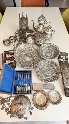 6 KİLOGRAM OSMANLI GÜMÜŞ ESERLER