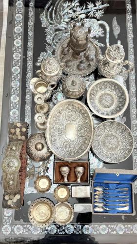 6 KİLOGRAM OSMANLI GÜMÜŞ ESERLER