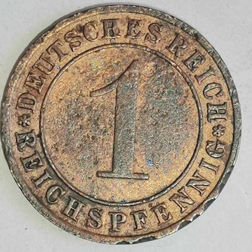 ALMANYASI  1936 F     1  PFENNIG