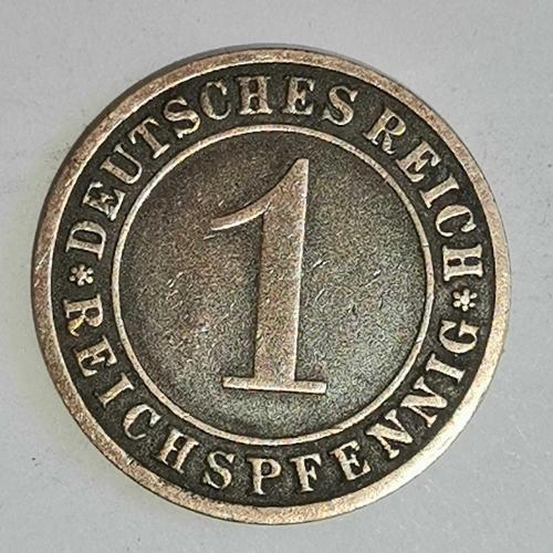 ALMANYA  1930 F     1  PFENNIG