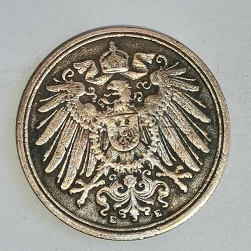 ALMANYA  1905 E      1  PFENNIG