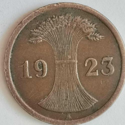 ALMANYA  1923 A          2   PFENNIG