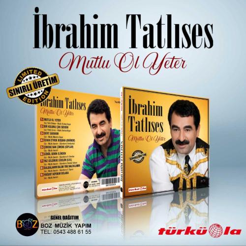 İBRAHİM TATLISES MUTLU OL YETER  CD  JELATİNLİ