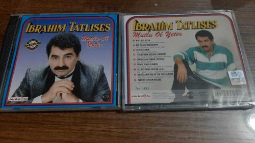İBRAHİM TATLISES MUTLU OL YETER  CD  JELATİNLİ FARKLI BASKI