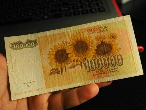 YUGOSLAVYA 100.000 DİNAR ÇÇT
