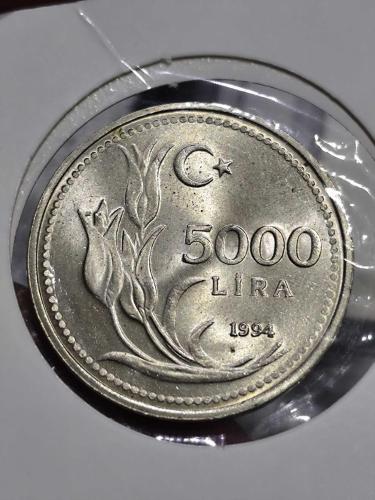 1994 Yılı 5000 Lira Çil