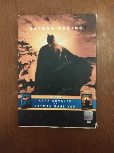 The Dark Knight  2 DVD BOX  ( Batman Başlıyor - Kara Şövalye) TÜRKÇE ALTYAZILI VE DUBLAJLIDIR)