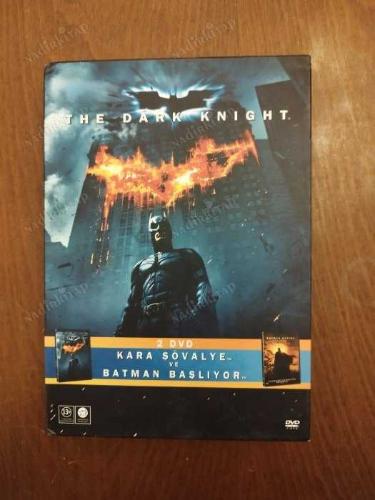 The Dark Knight  2 DVD BOX  ( Batman Başlıyor - Kara Şövalye) TÜRKÇE ALTYAZILI VE DUBLAJLIDIR)
