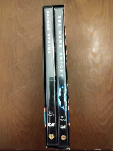 The Dark Knight  2 DVD BOX  ( Batman Başlıyor - Kara Şövalye) TÜRKÇE ALTYAZILI VE DUBLAJLIDIR)