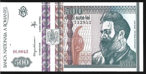 ** ROMANYA ( 500 * LEİ ) 1992 - ÇİL