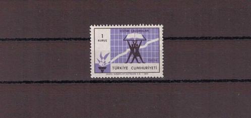 1969 Kalkınan Türkiye Konulu Sürekli Seri ''2517 Nolu Valör'' Mnh Pul - TV332