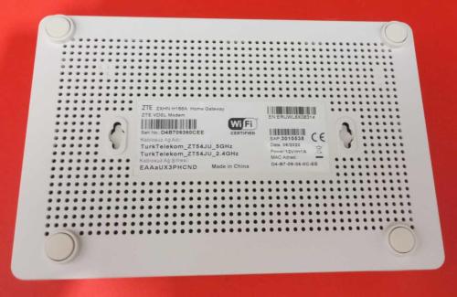ZTE ZXHN H168A 5Ghz Yeni nesil VDSL Modem ( Yeni gibi , Kurulum kılavuzlu,  Başarılı ürün)