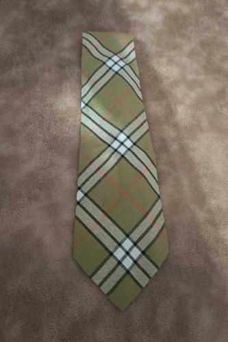 70'ler Vintage Burberry Ekose Kravat