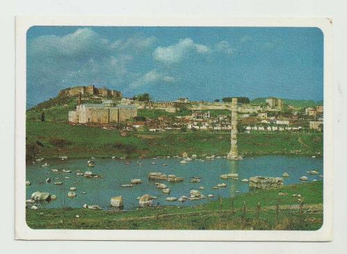 EFES - SELÇUK DAMGALI POSTADAN GEÇMİŞ KARTPOSTAL...