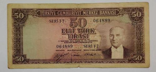 LOT.12 » Nadir 5. Emisyon 2. Tertip 50 Lira ( Portakal )