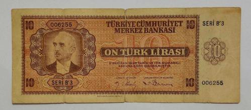 3.EMISYON SERI B3 10 LiRA TEMiZ