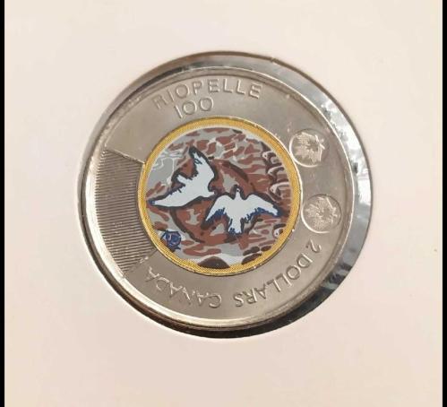 LOT.10 » KANADA 2023 YILI MİNELİ 2 DOLAR HATIRA ÇiL