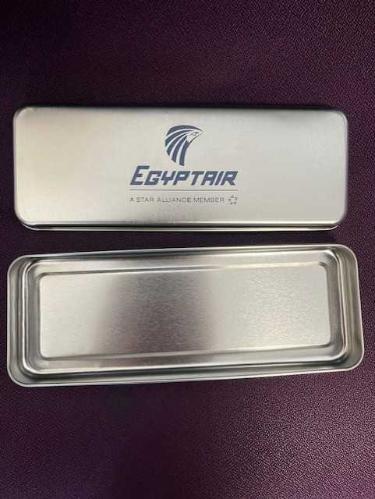Egyptair A Star Alliance Member Promo Metal Kutu