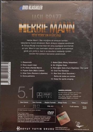 HERBIE MANN NEW YORK'UN FLÜTÇÜSÜ DVD ORJİNAL FİLM 2.EL DVD ( 11839