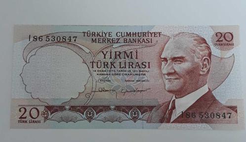 6. EMİSYON 20 LİRA