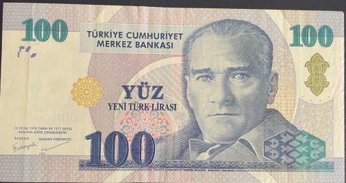 8.EMİSYON.100 YTL.(A.62)ÇOK TEMİZ RESİMDEKİ ÜRÜN