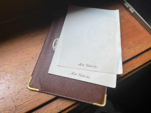 Vintage Vakko Deri Cüzdan