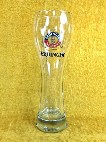 VINTAGE ERDINGER WEISBRAU AUS BAYERN 0,5 L. BÜYÜK BOY CAM BİRA BARDAĞI