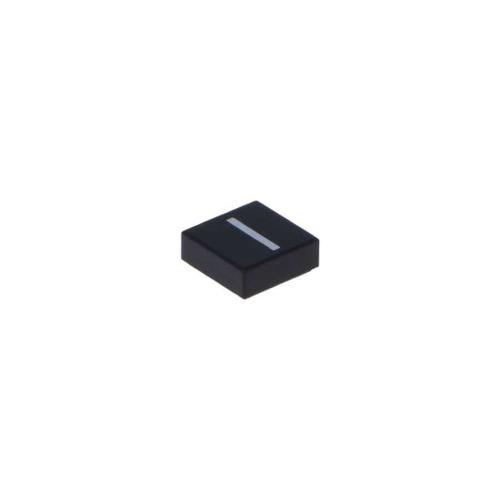 Lego® 3070pb017 Fayans - 1x1 Gümüş Büyük I Harfi Desenli (Siyah)