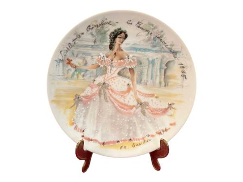 limoges limitli üretim porselen duvar tabağı - 21 cm çapında - 98gıu123