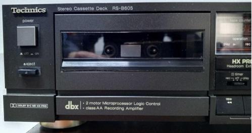 TECHNİCS CASSETTE DECK RS-B605 DBX