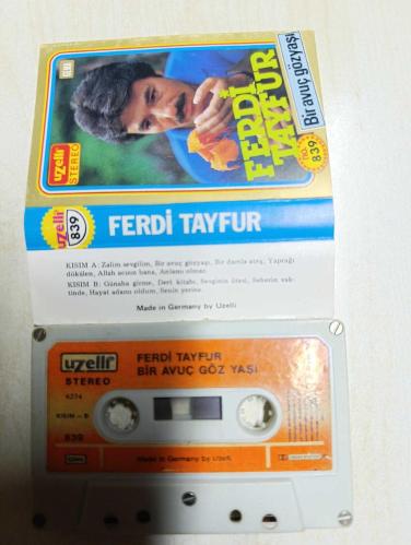 Ferdi Tayfur 839 bir avuç gözyaşı uzelli alman baskı