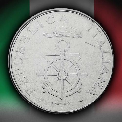 İtalya 1981 Yılı 100 Lire Donanma Akademisi 100. Yıl ÇİL