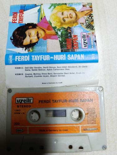 Ferdi Tayfur huri sapan çeşme 222 uzelli alman baskı