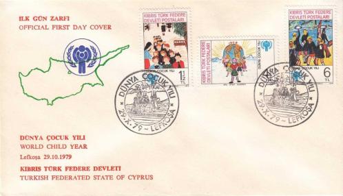 KKTC 1979 DÜNYA ÇOCUK YILI FDC