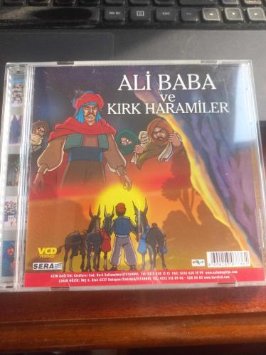 Ali Baba ve Kırk Haramiler Orjinal Eski Basım VCD Çizgi Film **NADİR FİLM***