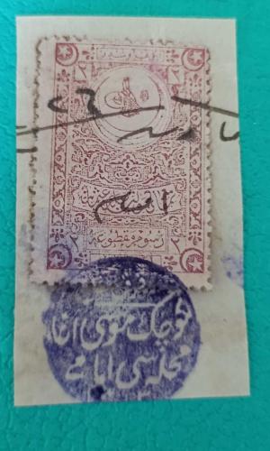 Küçük Musa Ağa Mahallesi imamı negatif mühürlü Osmanlı Fiskal