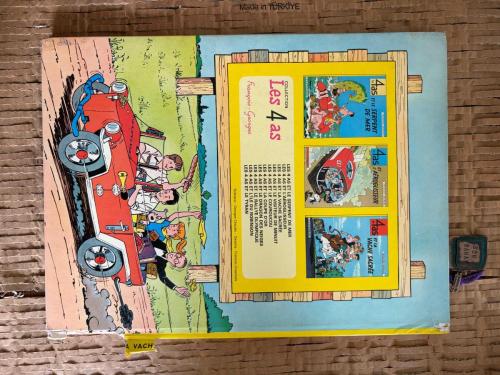 LES 4 AS ET LA VACHE SACREE