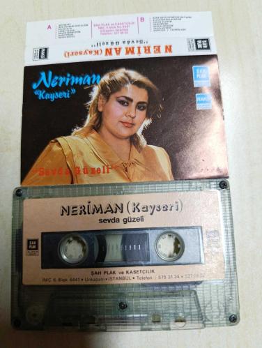 Neriman Kayseri sevda güzeli ben tövbemi geri aldım kağıt baskı