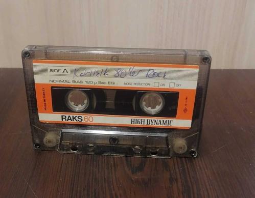 KASET - 80'ler Yabancı Rock Karışık Kaset