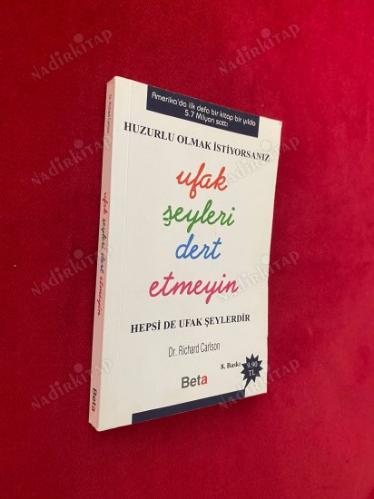UFAK ŞEYLERİ DERT ETMEYİN (CEP BOY)