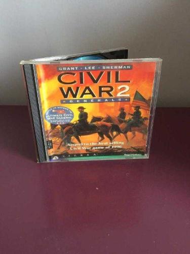 PC Oyun Civil War Generals 2 (1997) Orijinal Dönem Baskı – Çiziksiz – Retro Strateji