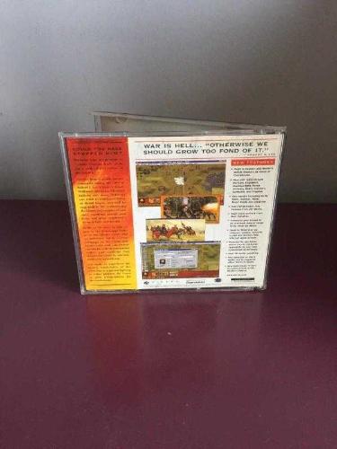 PC Oyun Civil War Generals 2 (1997) Orijinal Dönem Baskı – Çiziksiz – Retro Strateji